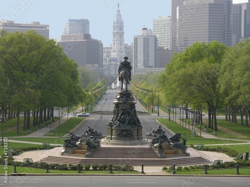 Foto Ben Franklin Parkway