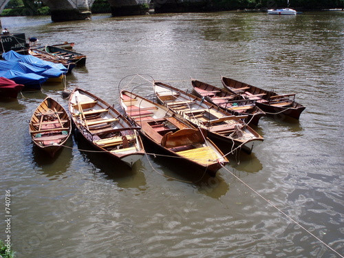 boats on a river