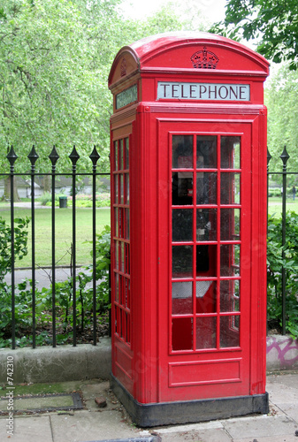 Photography phone box, london