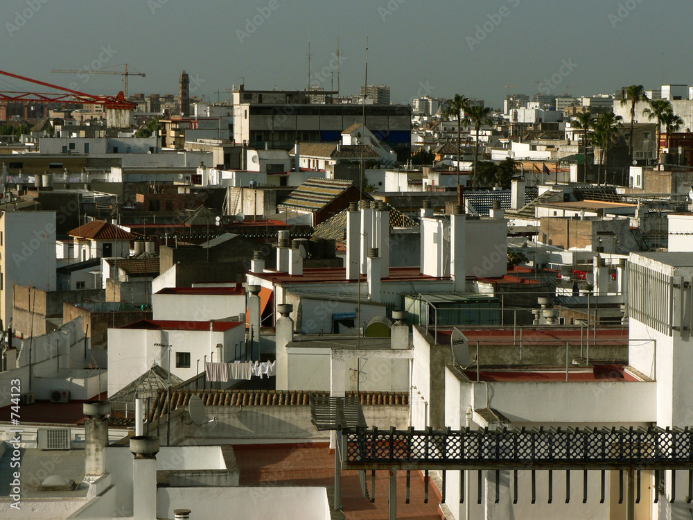 seville skyline seville skyline