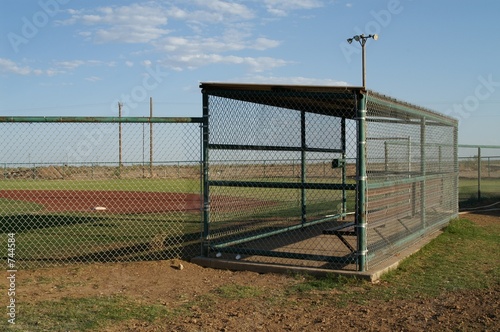 baseball dugout © Kathy Burns