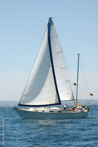 Photo under sail