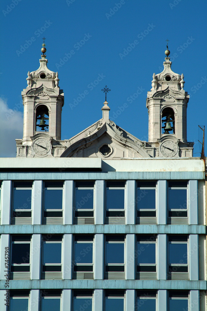 Fototapeta premium church towers