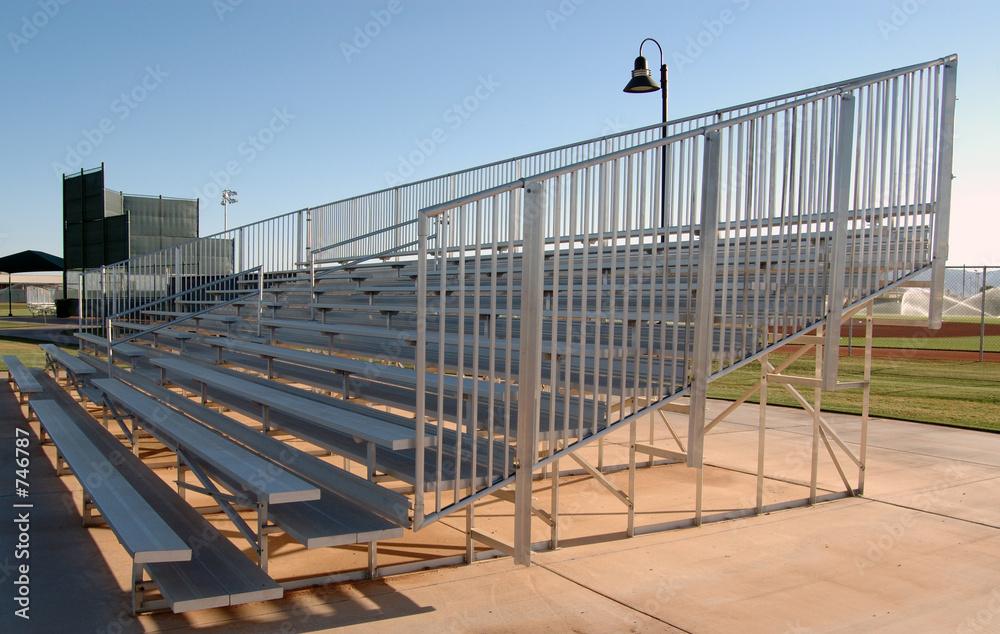 Foto fan bleachers
