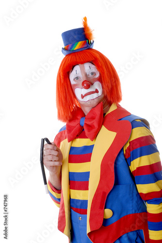 sad clown
