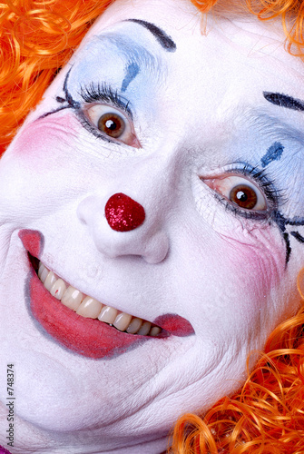 smiling clown