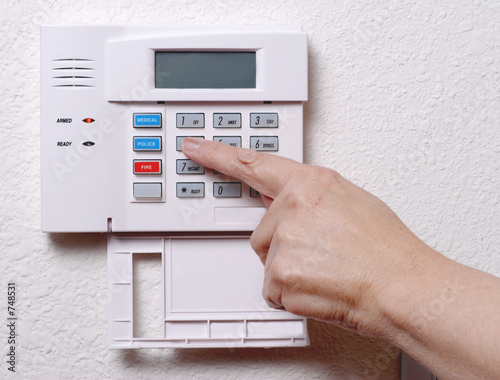 setting the alarm system