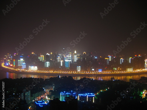 chongqing by night