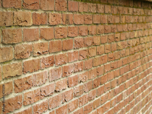wall in perspective