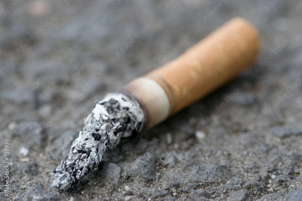 Fotografia cigarette but