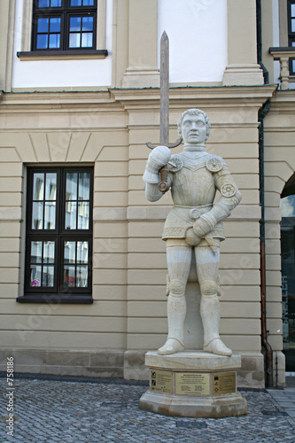 magdeburg - vor dem rathaus
