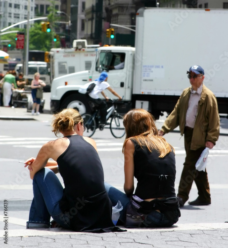 sitting