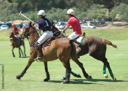 polo players © Clarence Alford