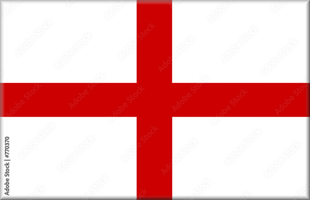 Obraz premium england flag button