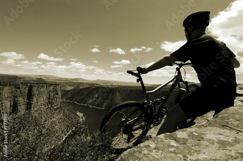 mountain biking