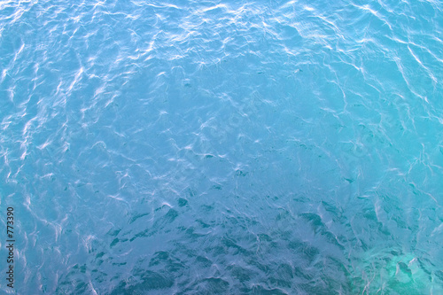 water in various shades of blue