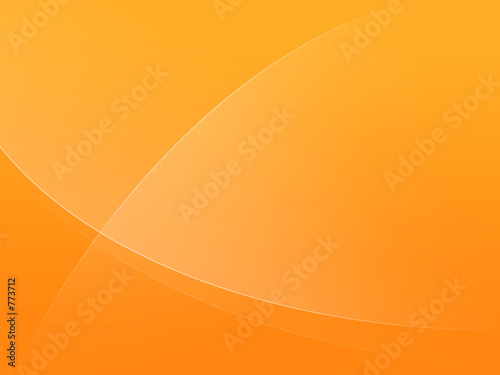 simple orange ox background