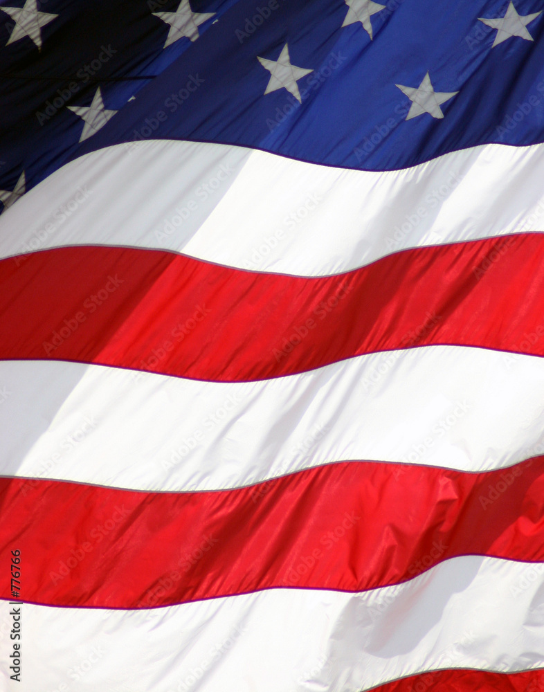 Naklejka premium american flag