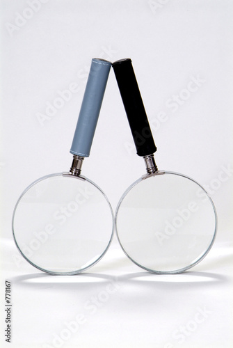 magnifying glasses