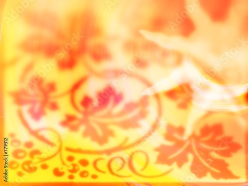 abstract leaves