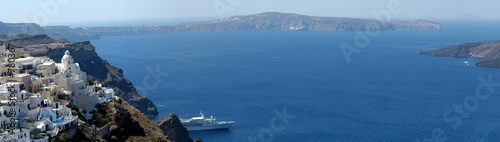 santorini panorama, greece