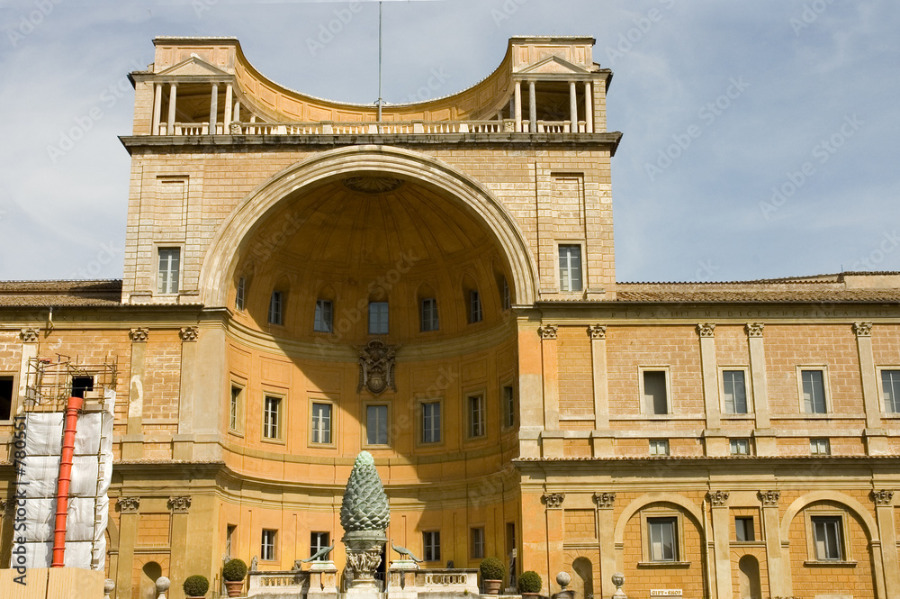 court of the pigna , rome