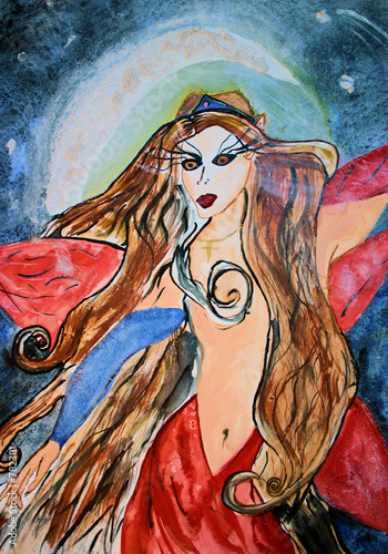 fantasy fairy freedom moon