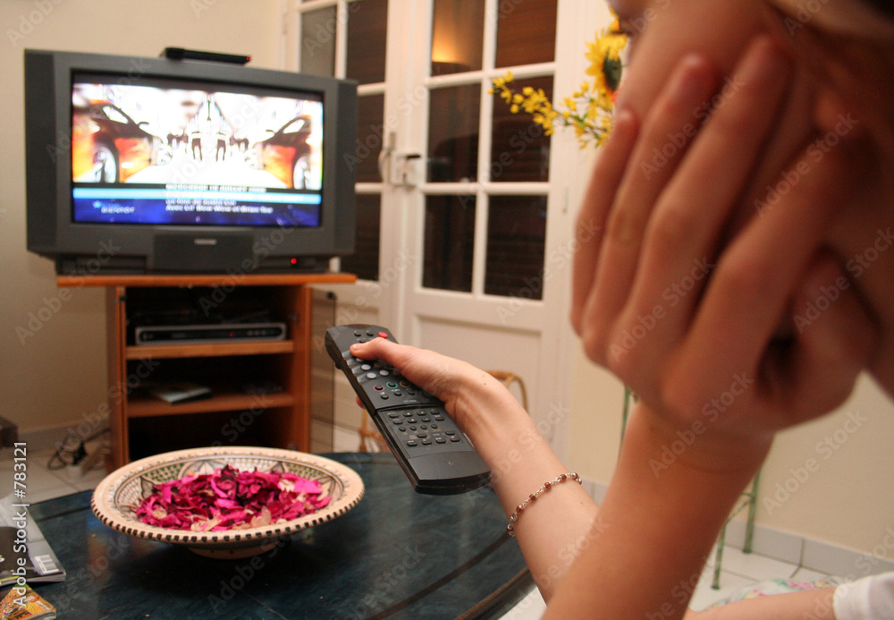 Foto zapper zapping télévision