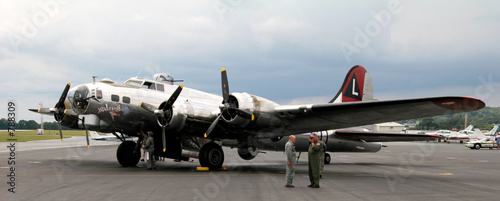 Fotografia, Obraz b17 bomber