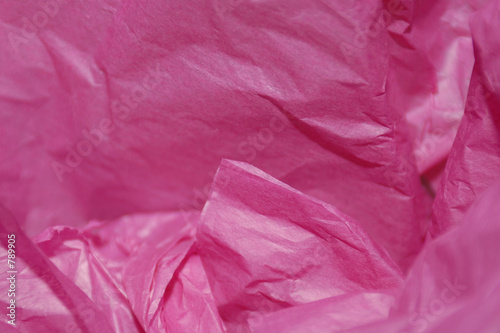 pink tissue paper