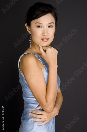pretty asian woman
