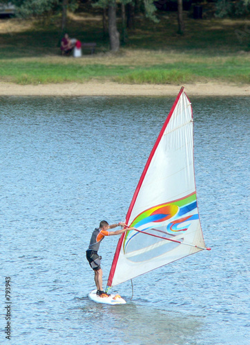 windsurfing