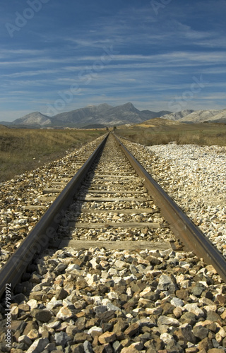 vía del tren