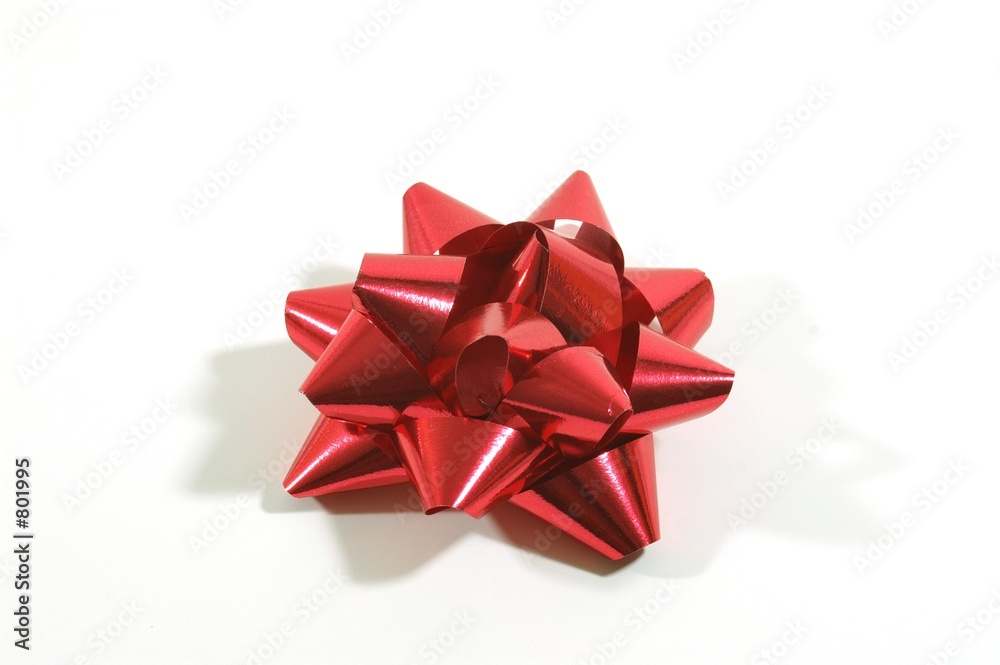 shiny red bow shiny red bow