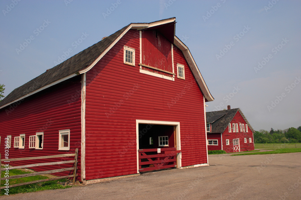 red barn