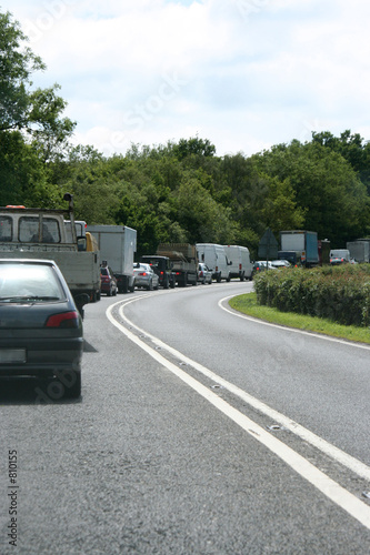 queuing traffic