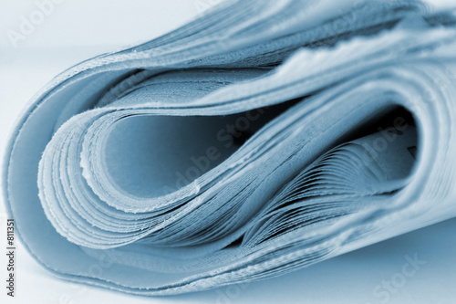 newspaper isolated