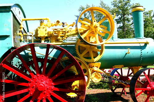 steam tractor