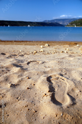 traces de pieds