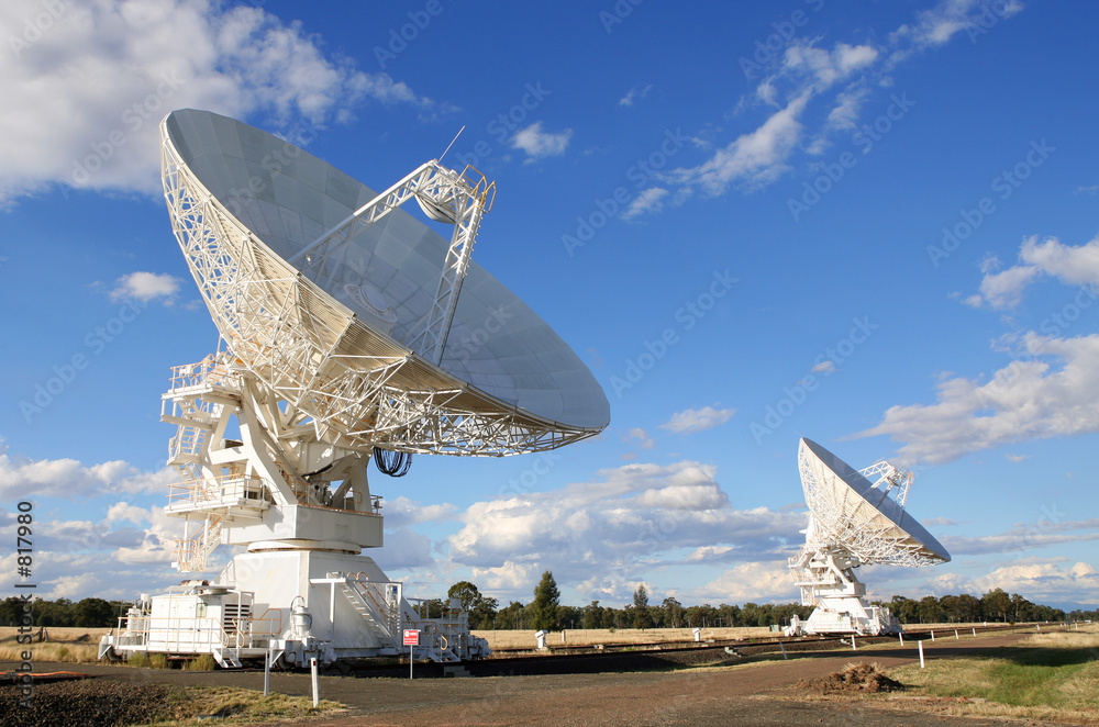 radio telescopes