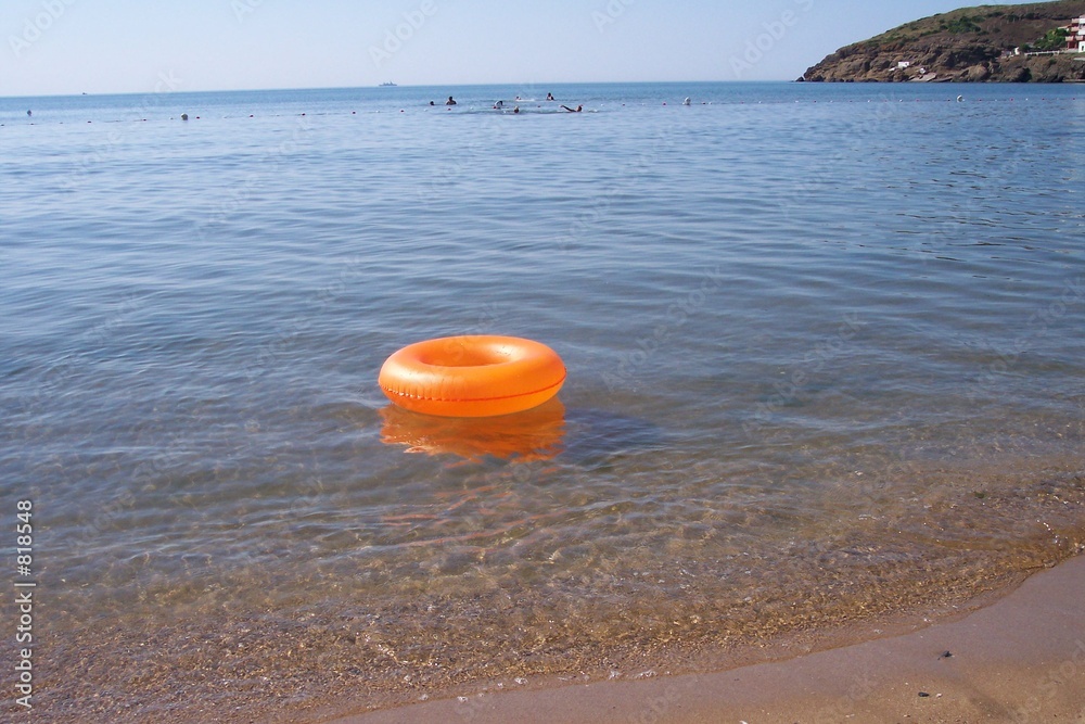 Obraz premium unoccupied inner tube