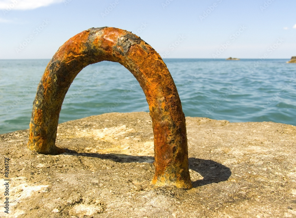 Fototapeta premium on a sea beach