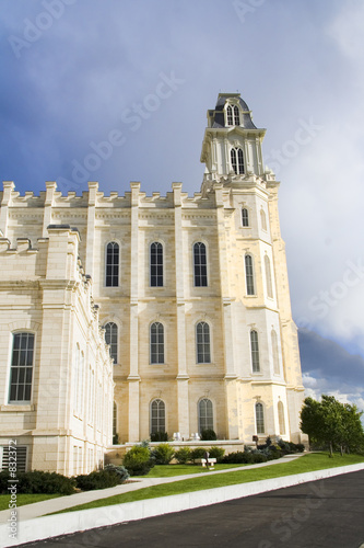 lds manti utah temple – west section