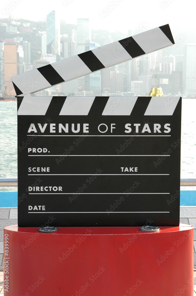 Fototapeta premium film clapboard