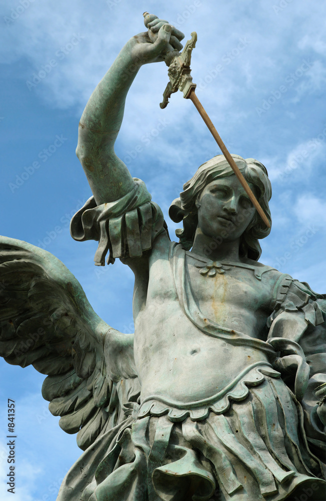 Obraz premium statue of st. michael