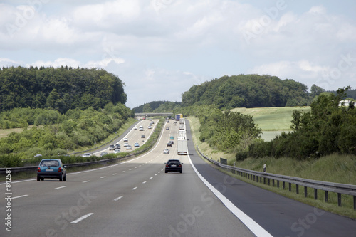 autobahn in germany © maranso