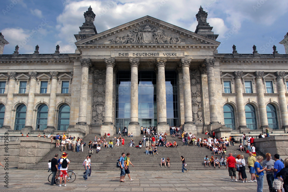 Fototapeta premium reichstag berlin
