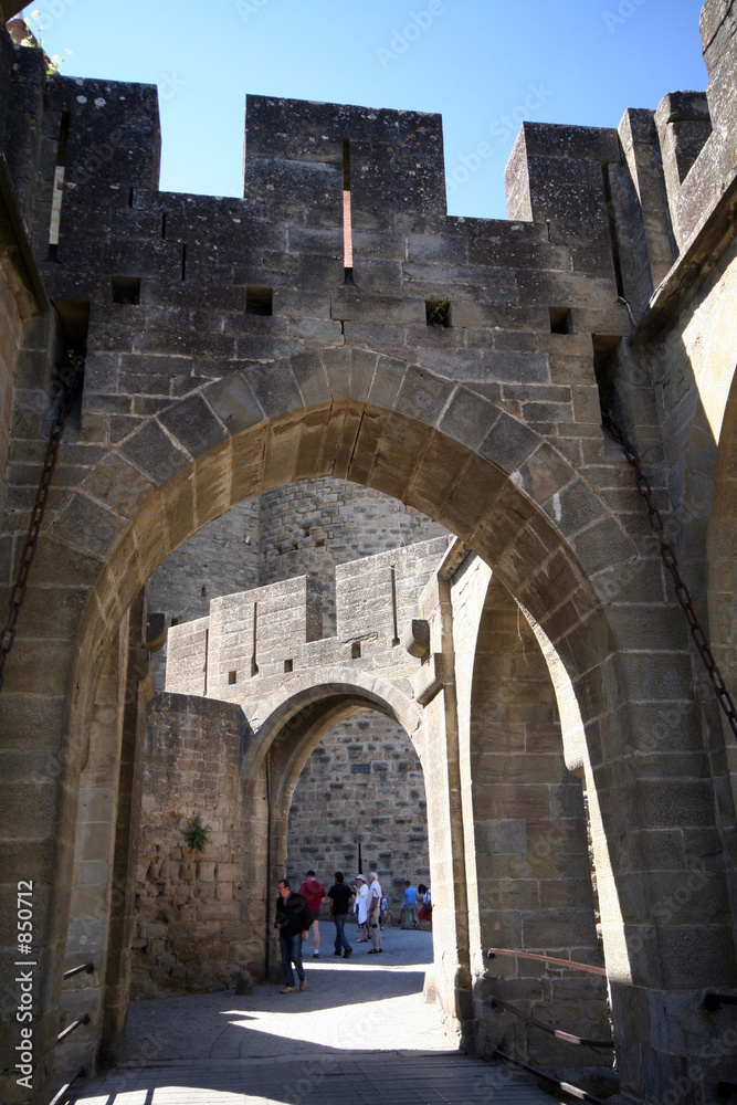 fortified entrance