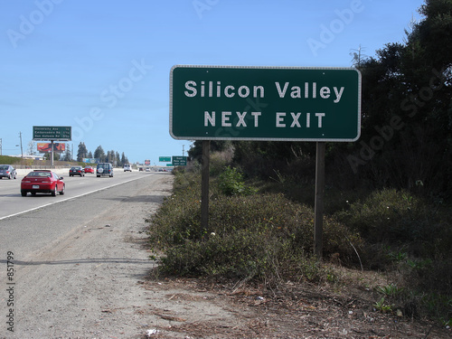 silicon valley traffic sign
