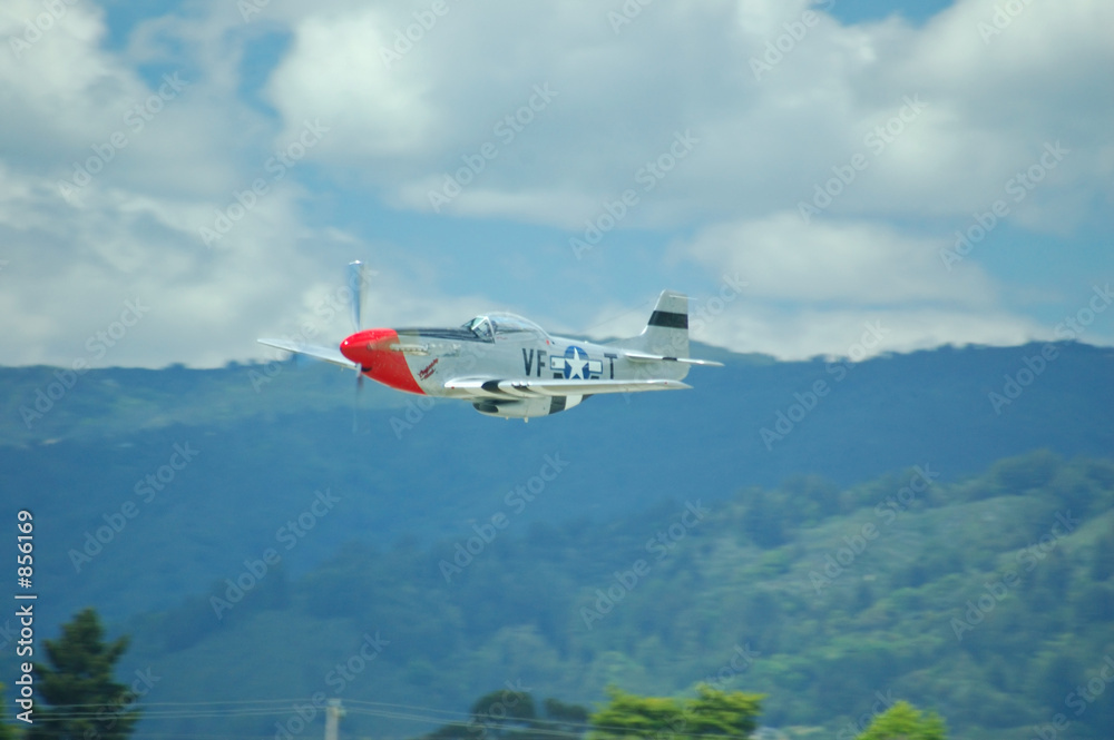 Obraz na plátně p-51 mustang
